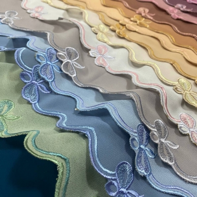 Kelia Sulam Chiffon Wideshawl